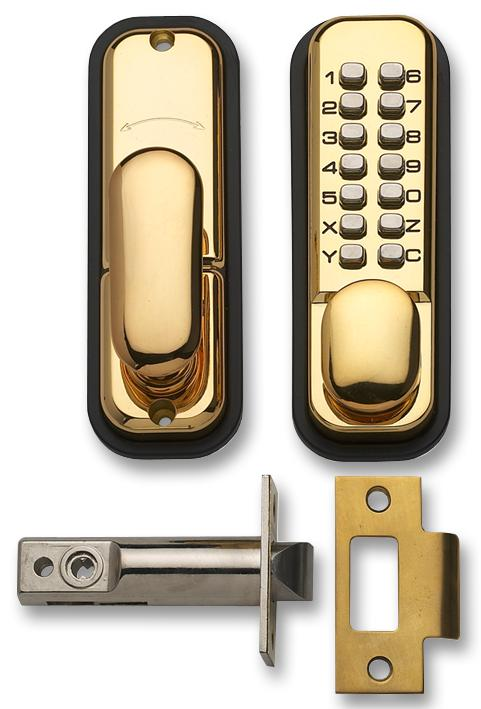 CODELOCKS PVD BRASS DIGITAL LOCK