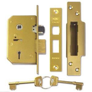 2.1/2~ BRASS MORTICE SASHLOCK