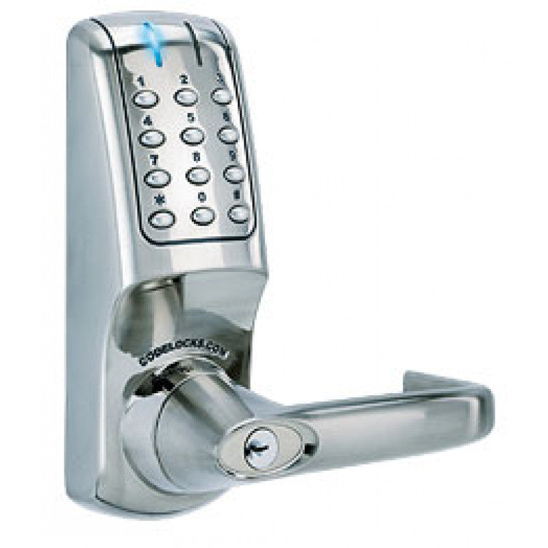 CODELOCKS ELECTRONIC DIGITAL LOCKS PVD B/STEEL