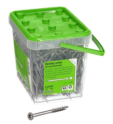 ESSVE TORX WOODSCREW 5,0X100 CS EZP-500 DOUBLE TUB