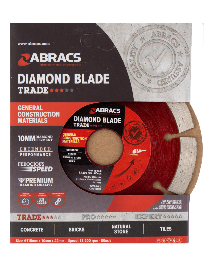 ABDD115M 115mm x 10mm x 22mm GCM - TRADE