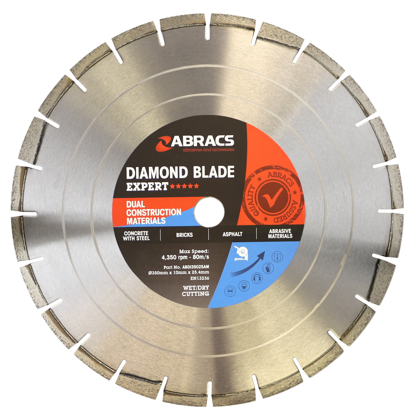ABDI35025AM 350mm x 10mm x 25.4mm DCM - EXPERT