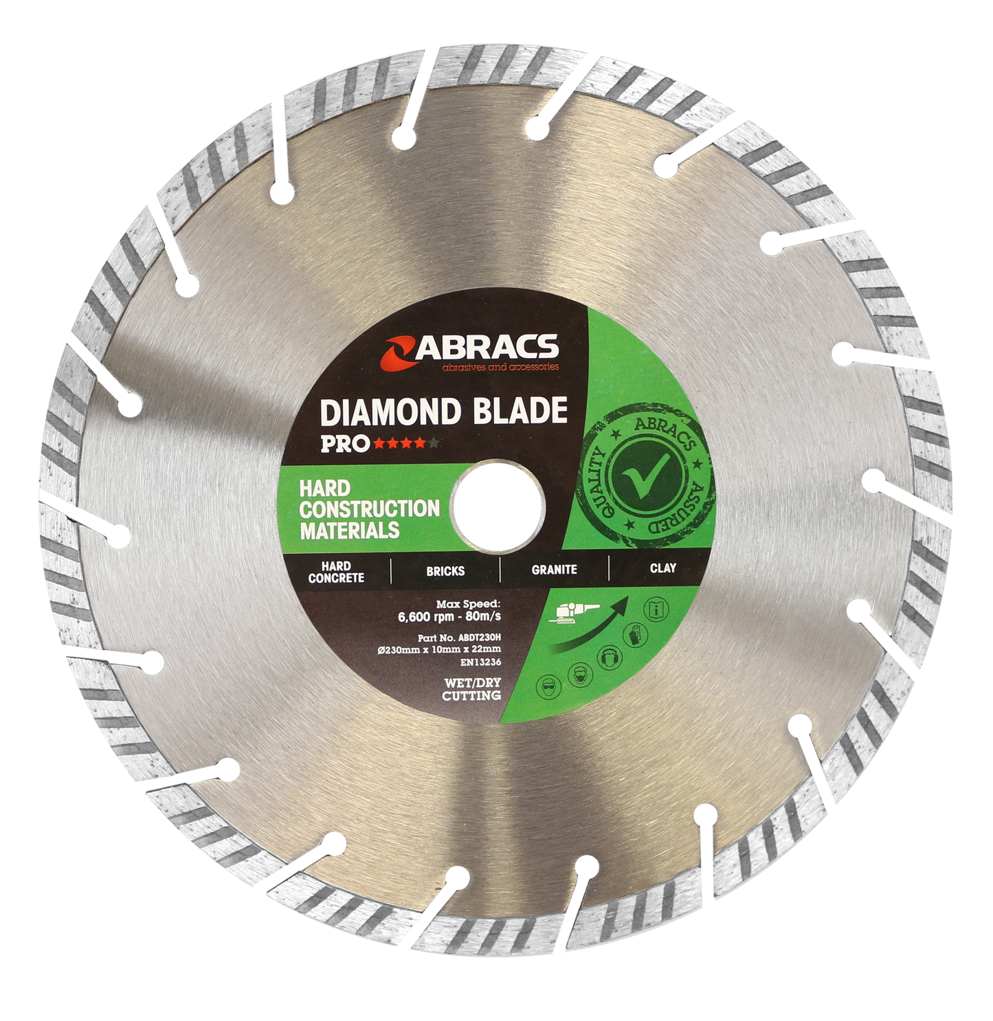 ABDT230H 230mm x 10mm x 22mm HCM - PRO