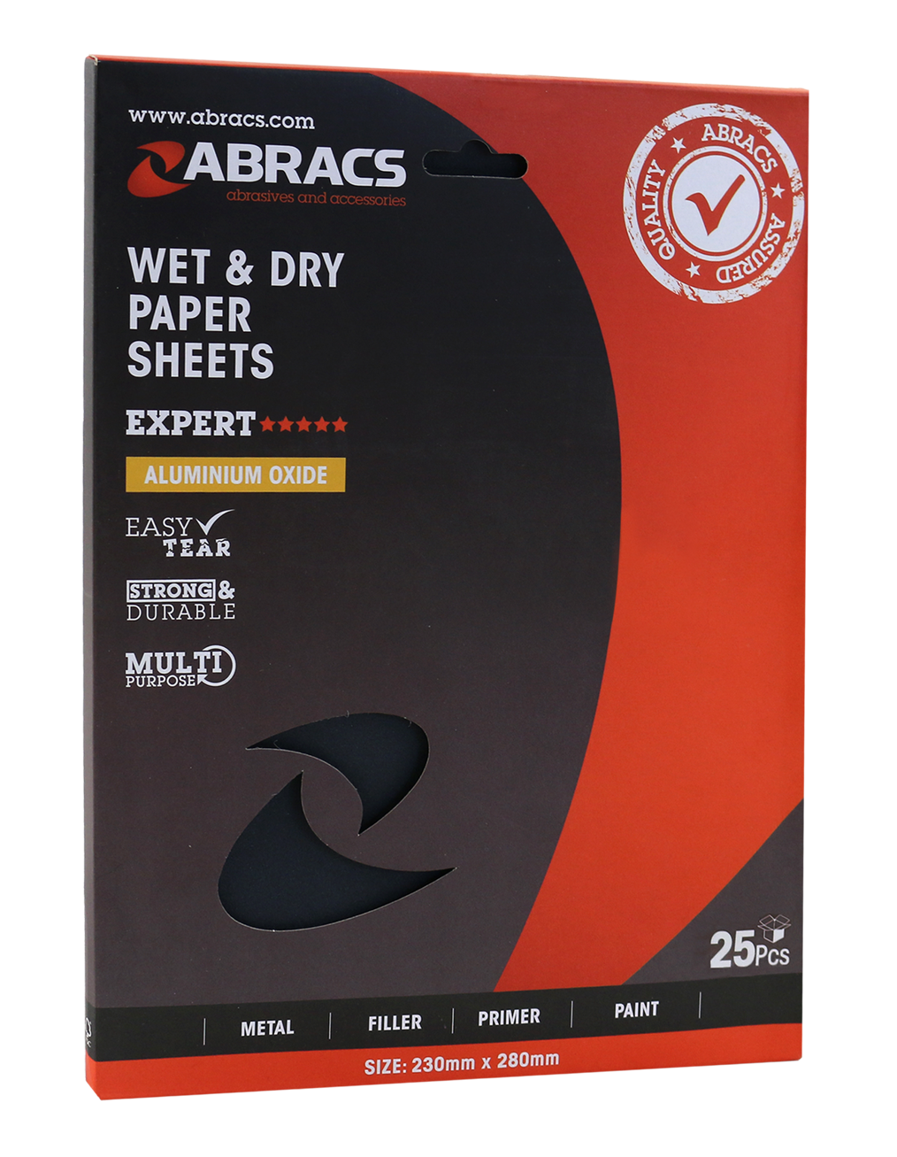ABWD0120 WET & DRY PAPER 120 GRIT