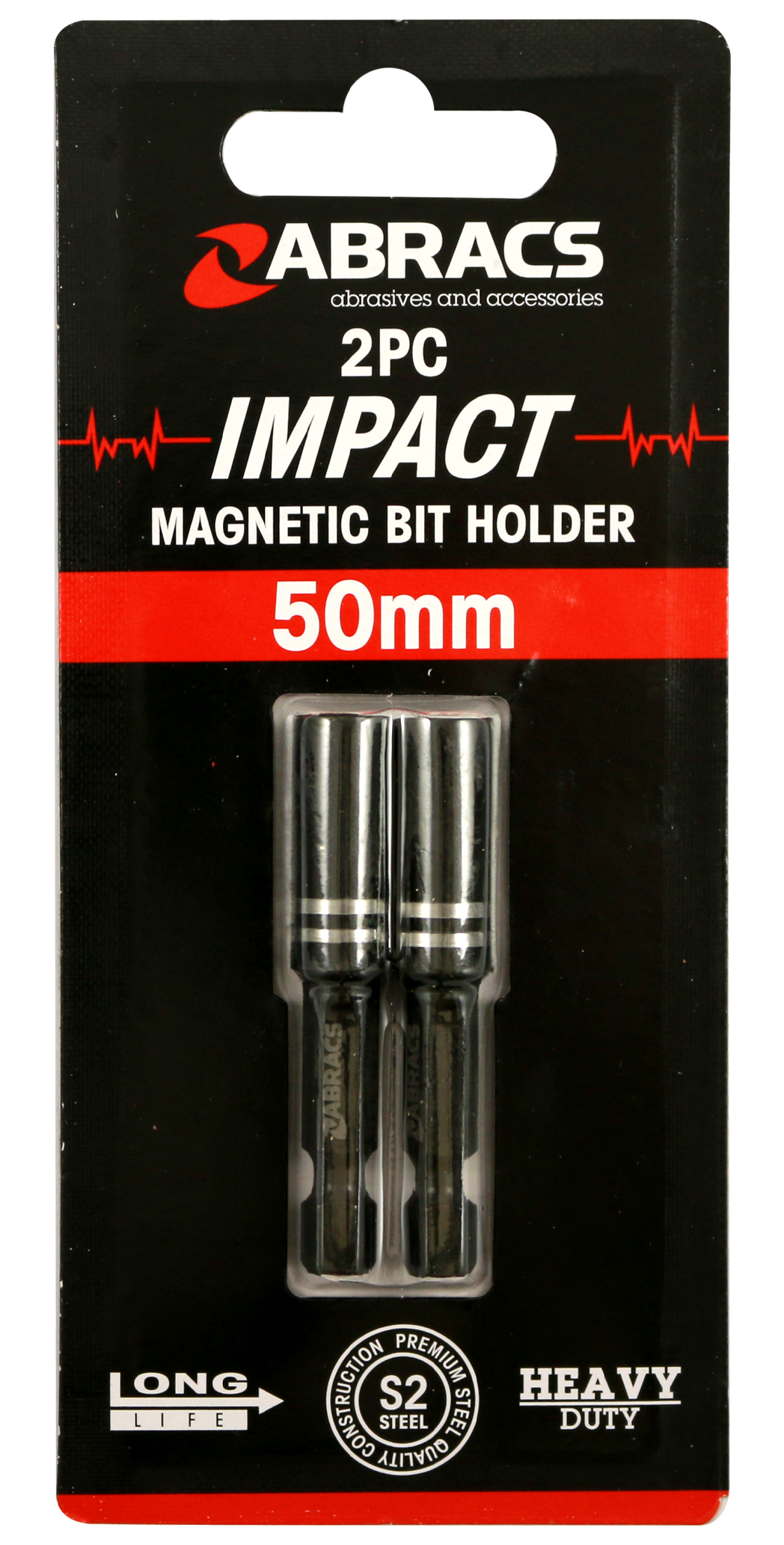 SDMBH2 50mm Magnetic Bit Holder (2pc)