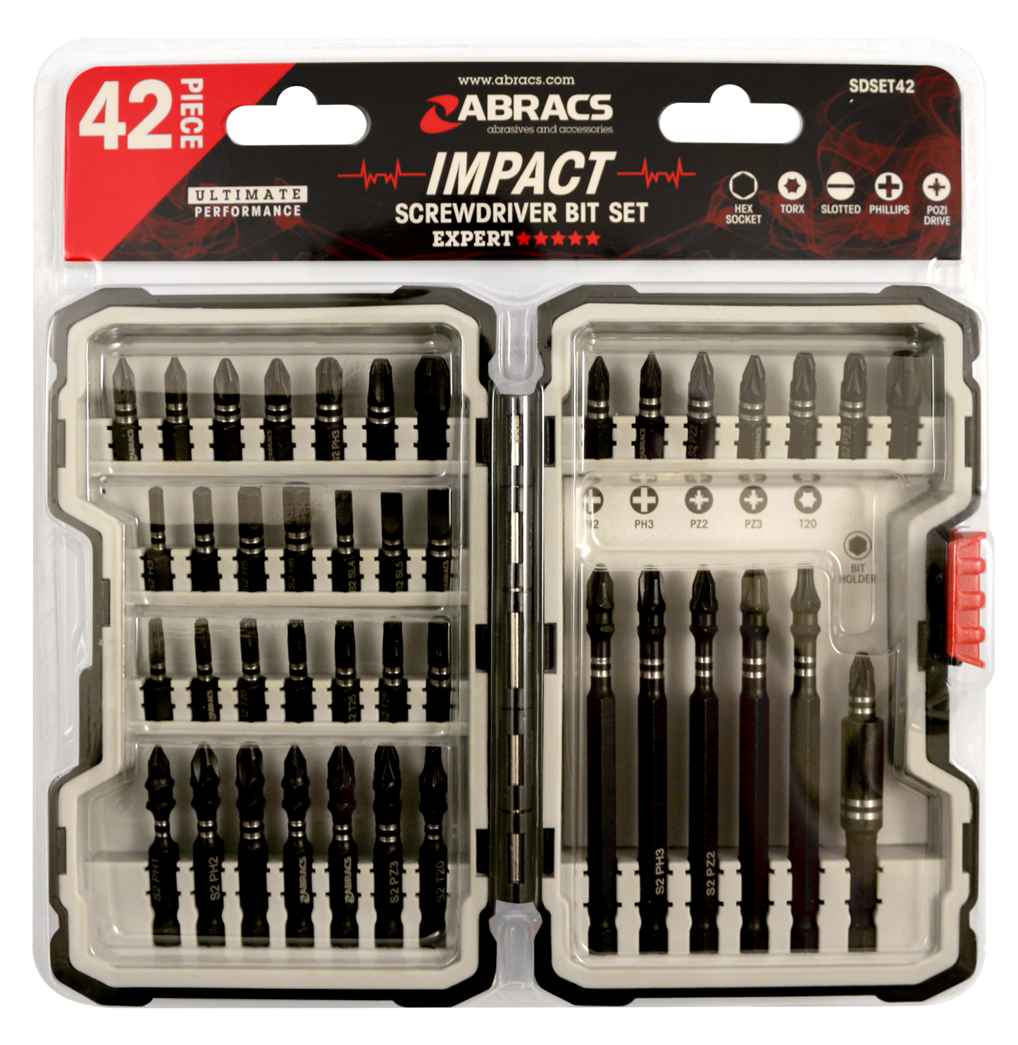 SDSET42 Impact S/D Bit 42pc Set