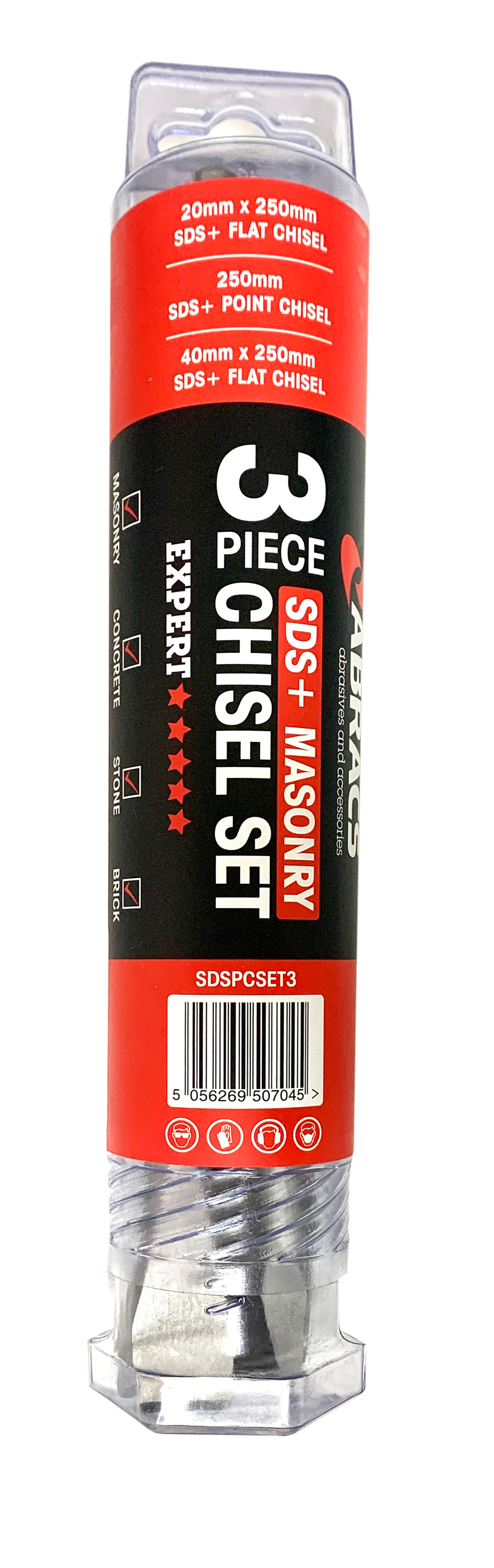 SDSPCSET3 SDS+ Chisel 3pc Set