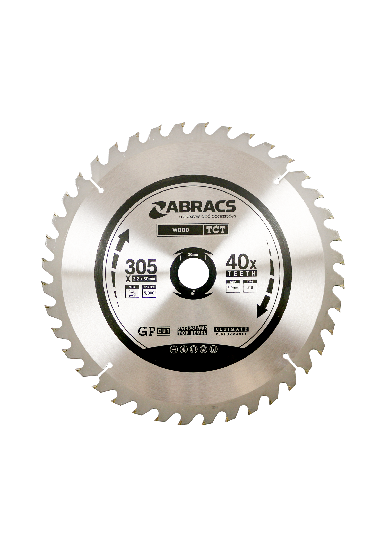 TCT30540 BLADE 305mm x 30mm x 40T - Wood