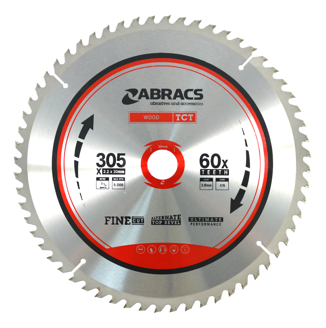 TCT30560 BLADE 305mm x 30mm x 60T - Wood