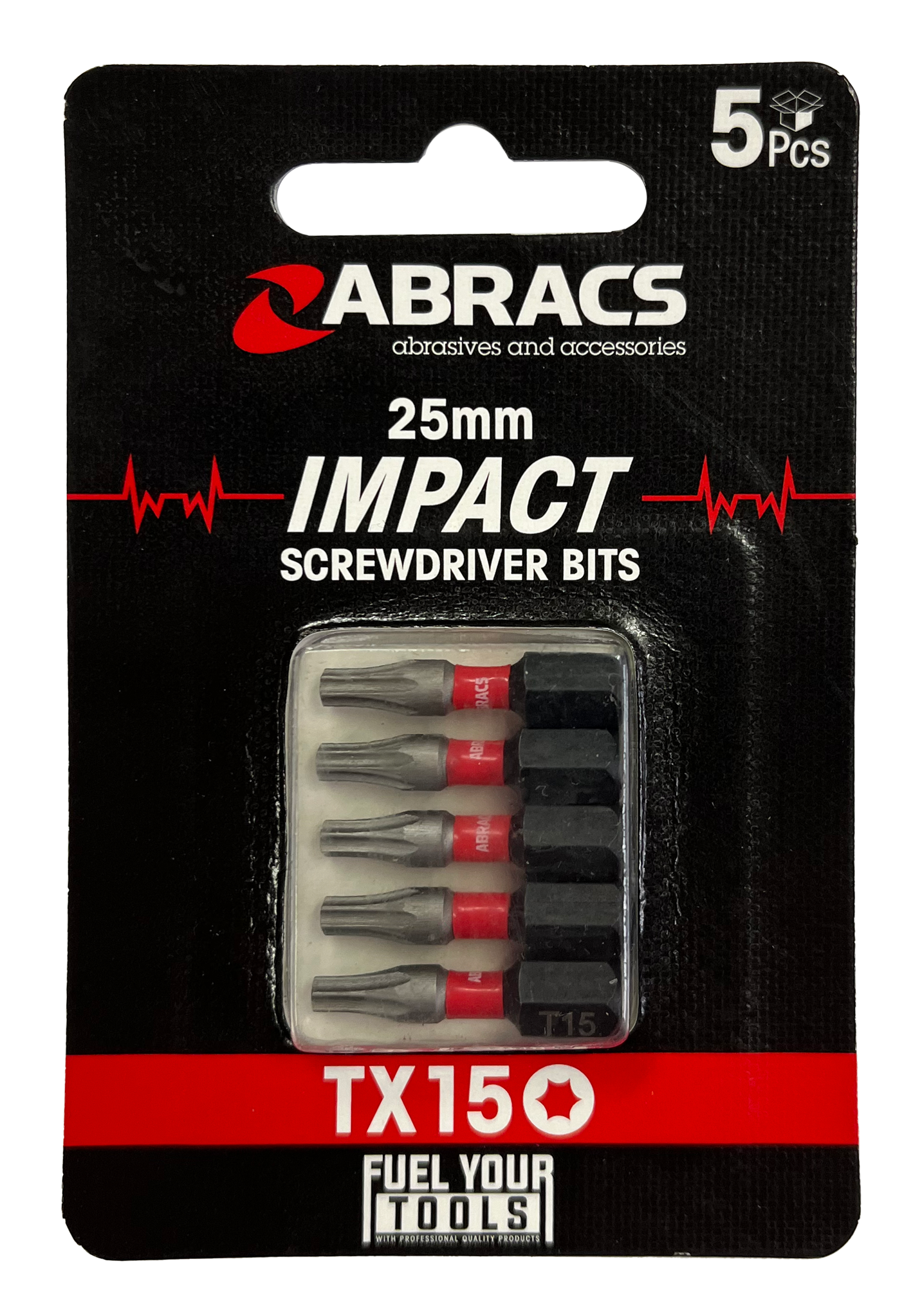 TX1505 25mm IMPACT S/D BIT - TX15 (5PC)