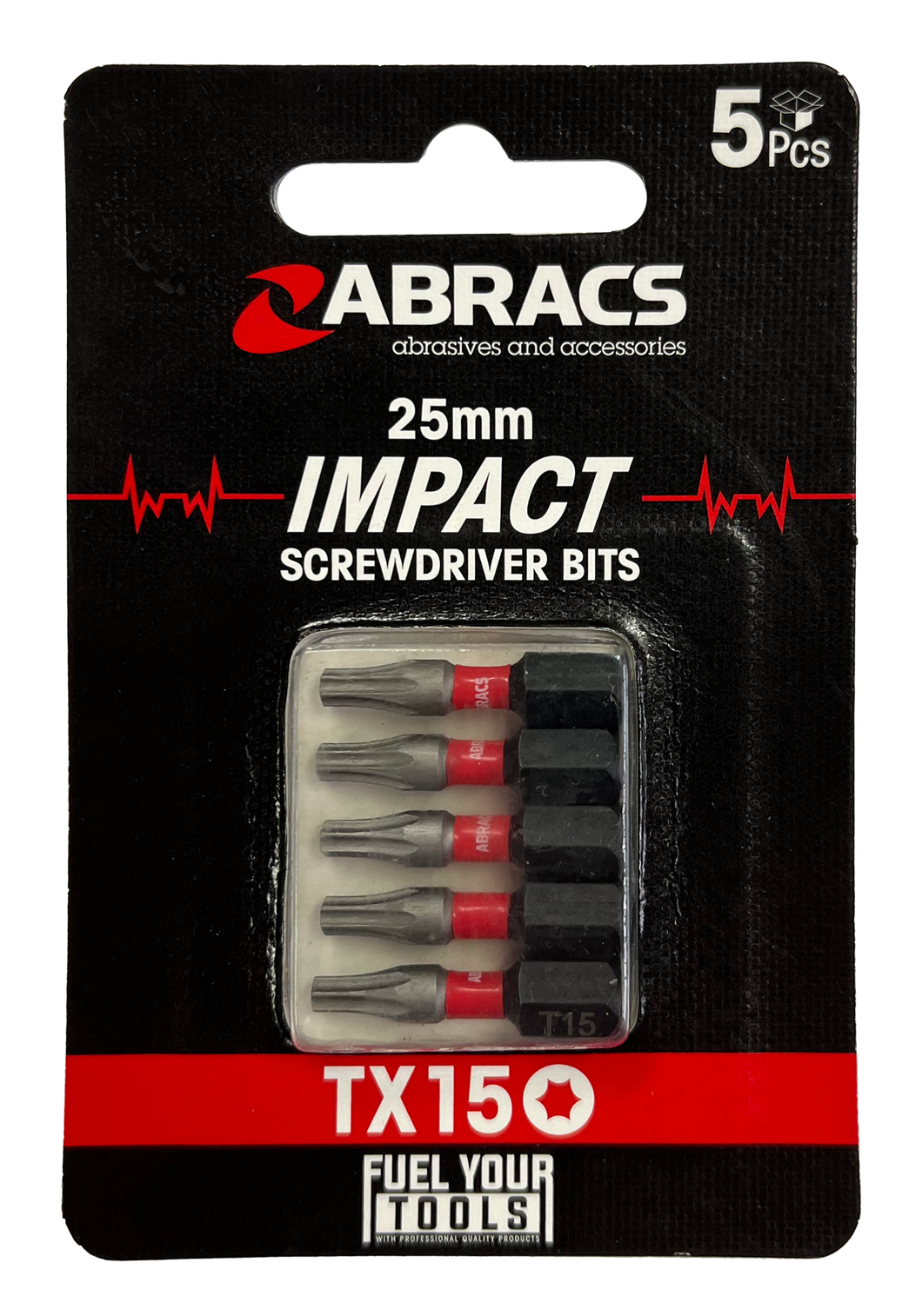 TX1505 25mm IMPACT S/D BIT - TX15 (5PC)