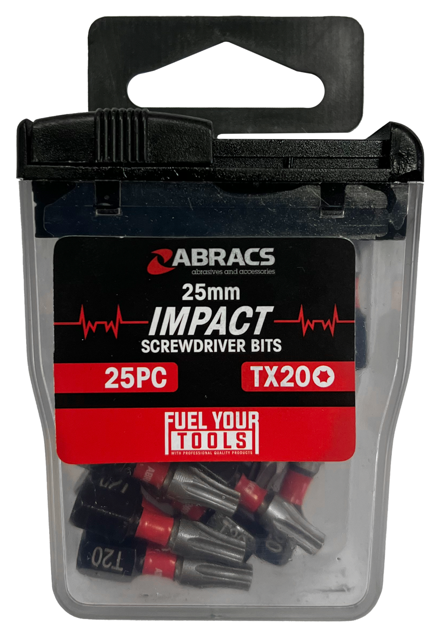 TX2025 25mm IMPACT S/D BIT - TX20 (25PC)