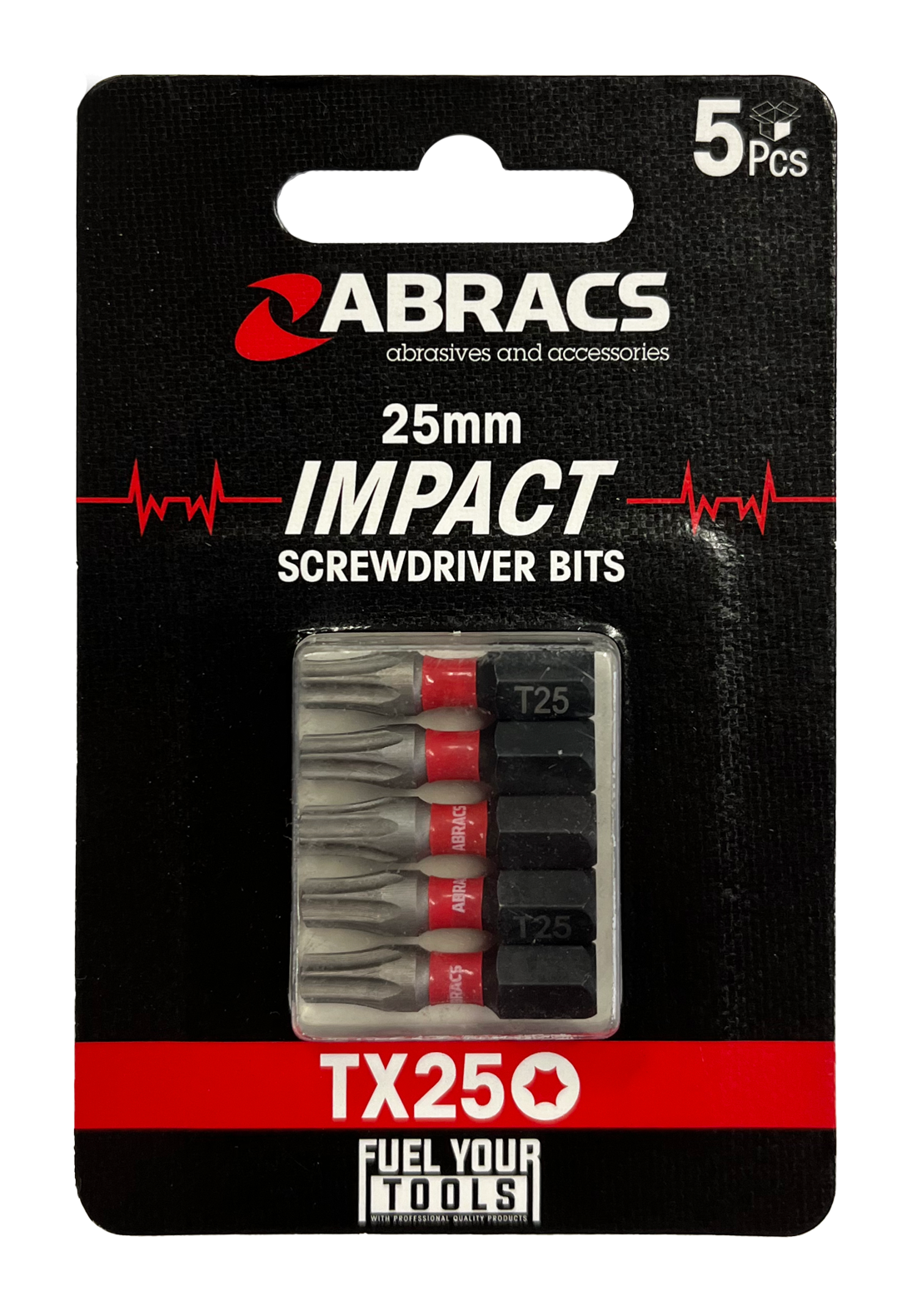 TX2505 25mm IMPACT S/D BIT - TX25 (5PC)