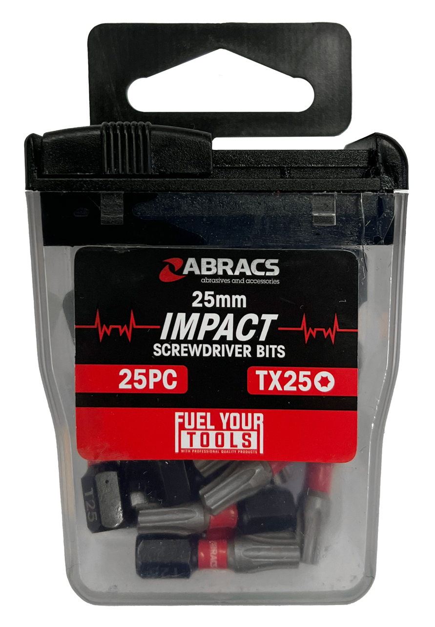TX2525 25mm IMPACT S/D BIT - TX25 (25PC)