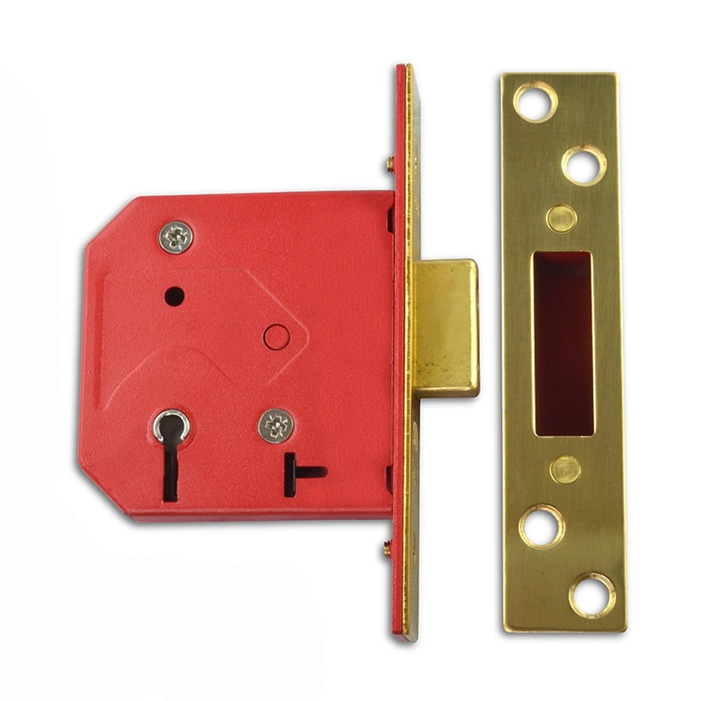 UNION 3~ 5 LEVER DEADLOCK BRASS