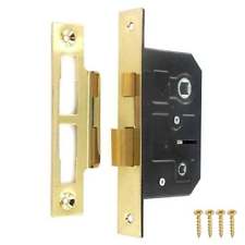 UNION 3~BATHROOM SASHLOCK BRASS