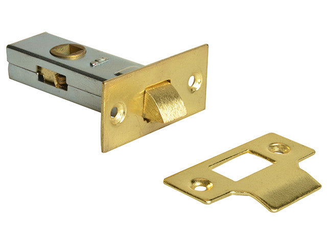 UNION 3" ESSENTIAL TUBULAR LATCH BRASS