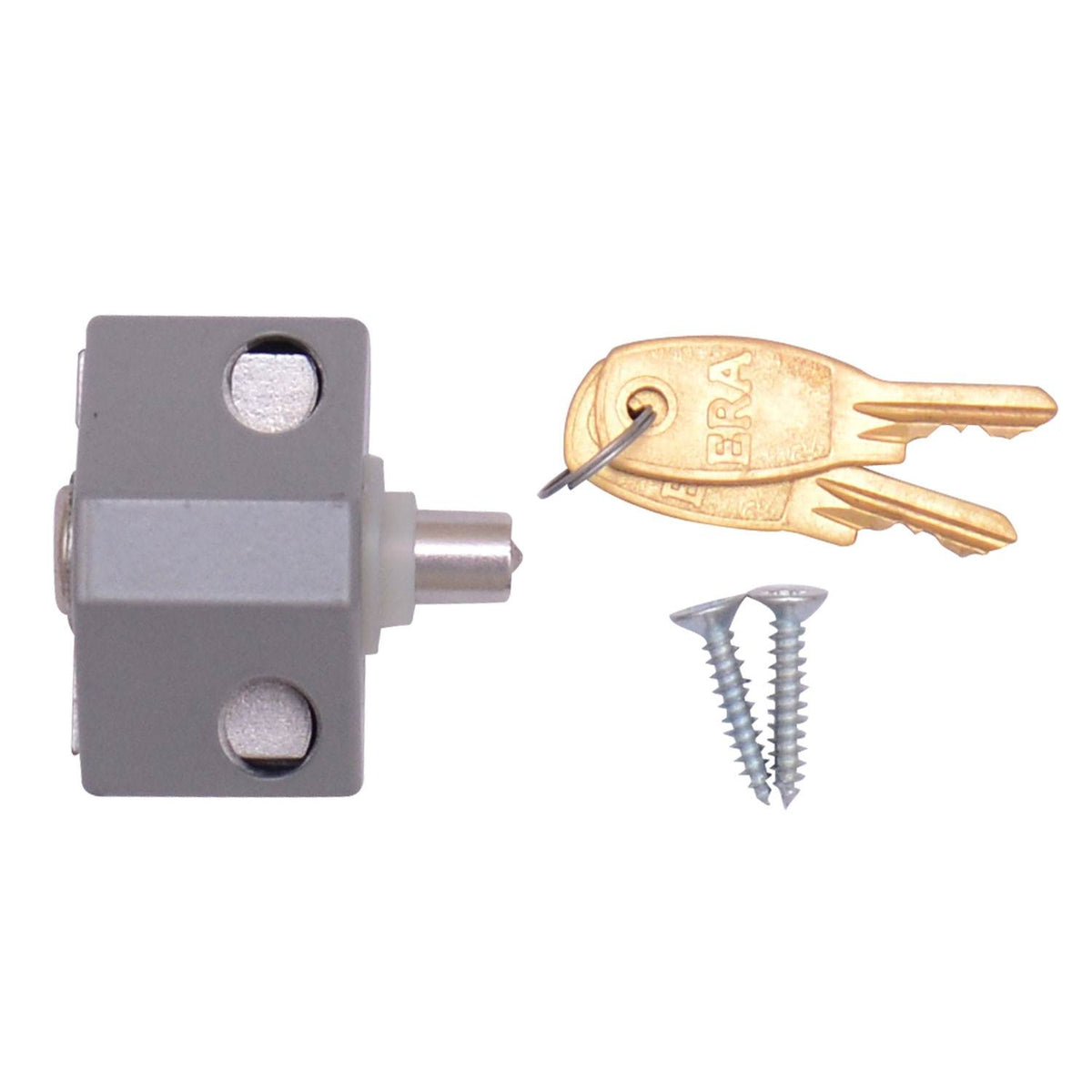 ERA GREY PATIO DOOR LOCK