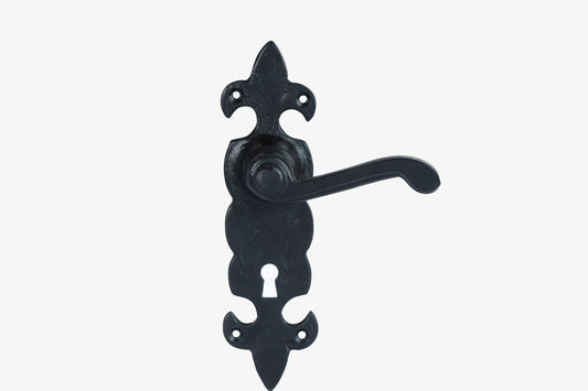 SONNATO BLACK FLEUR DE LYS HANDLES