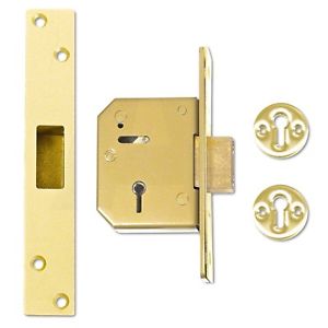 2.1/2~ BRASS MORTICE DEADLOCK