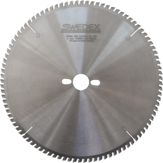 6EA10-300-96-30 SWEDEX SAW BLADE 300mm x 3.2 thick x 30 bore x 96 teeth.