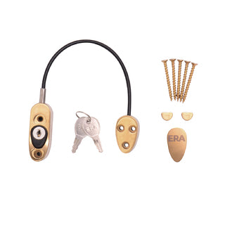 POL. GOLD SAFETY WINDOW RESTRICTOR
