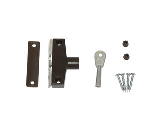 ERA BROWN WINDOW LOCK+ KEY