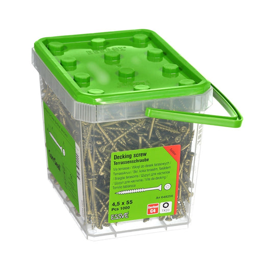 ESSVE TORX WOODSCREW 4,0X30 CS EZP-3000 DOUBLE TUB