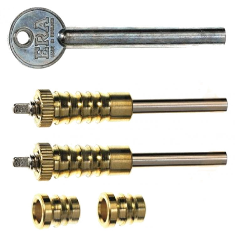 ERA DUAL SCREW LOCK (2) + 1 KEY