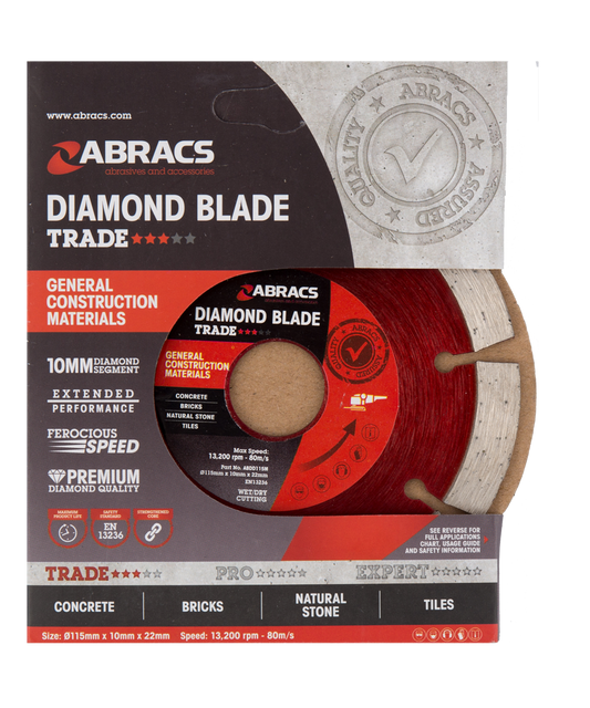 ABDD115M 115mm x 10mm x 22mm GCM - TRADE
