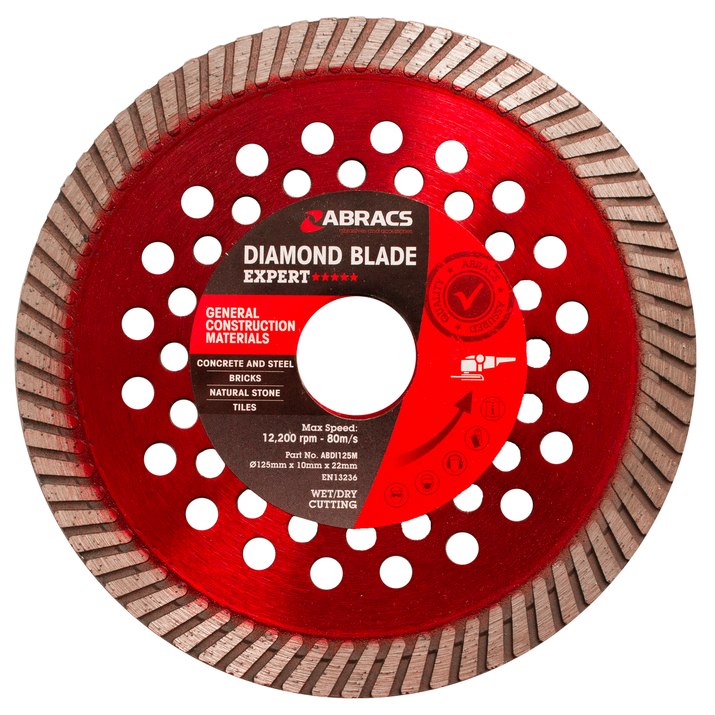 ABDI125M 125mm x 10mm x 22mm GCM - EXPERT