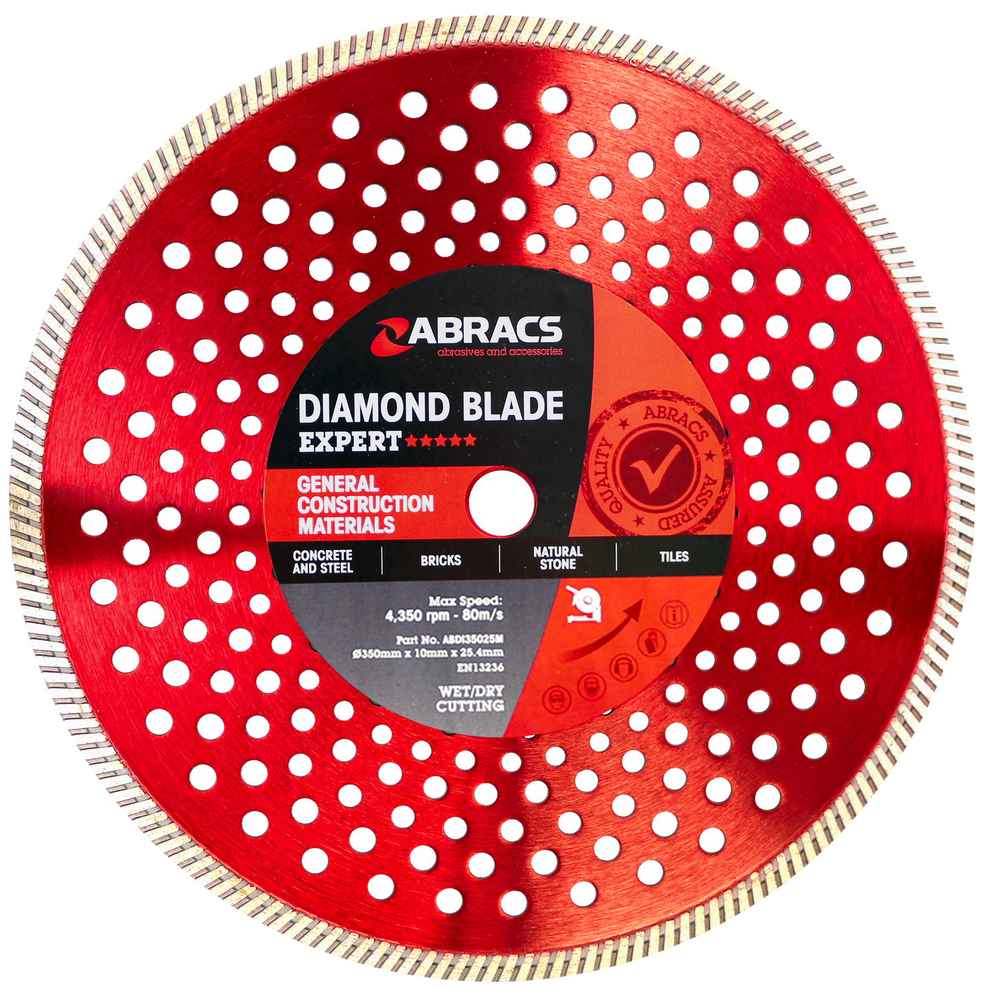 ABDI35025M 350mm x 10mm x 25.4mm GCM - EXPERT