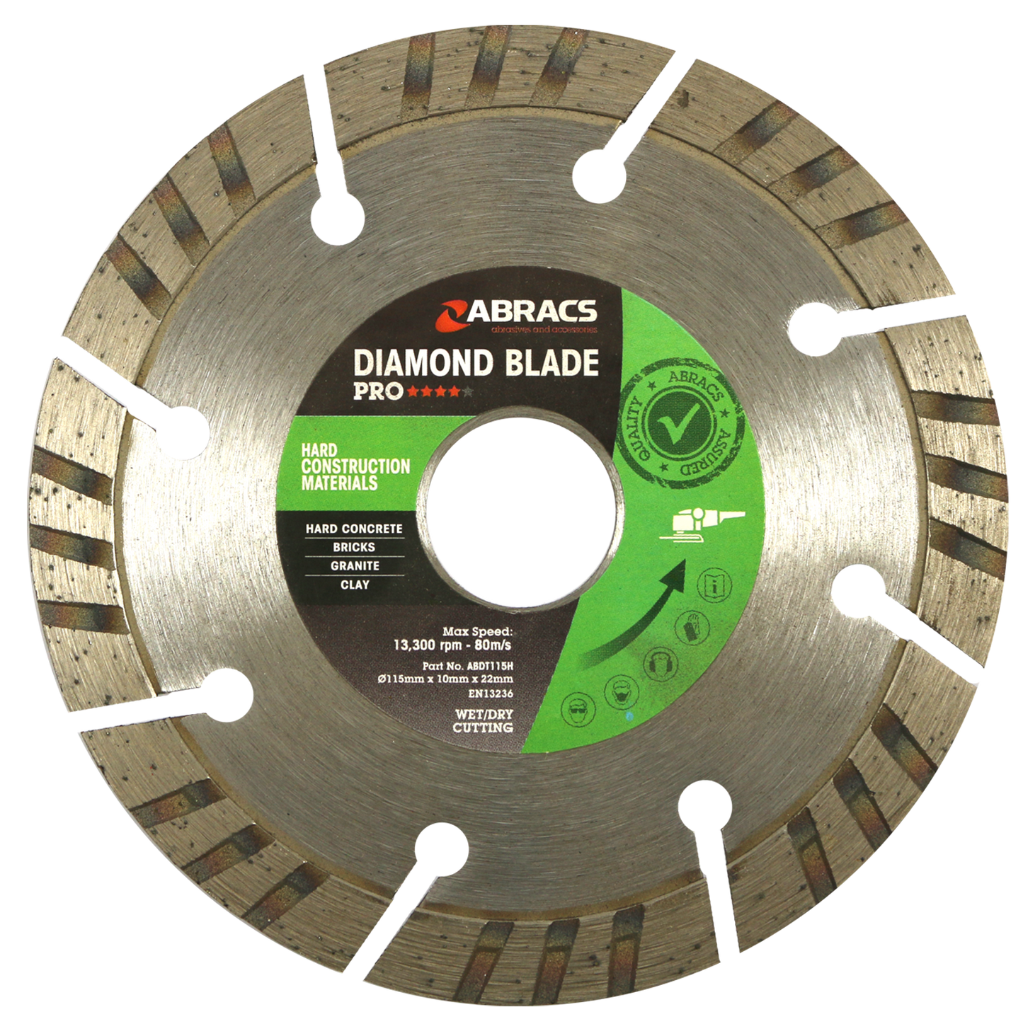 ABDT115H 115mm x 10mm x 22mm HCM - PRO