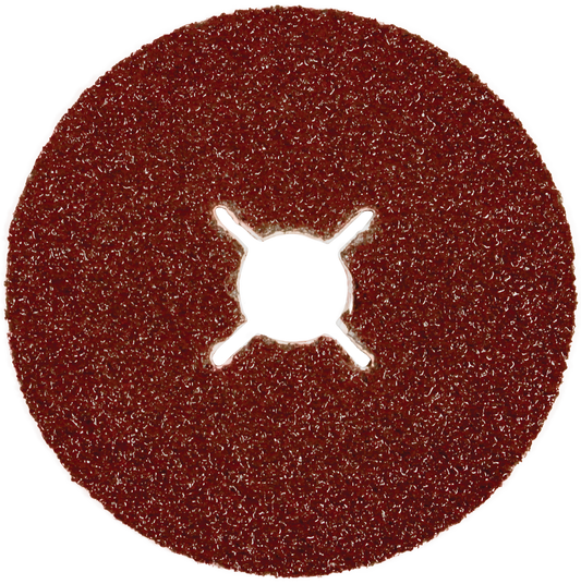 ABFD115080A FIBRE DISCS 115mm x 80 grit AL/OX