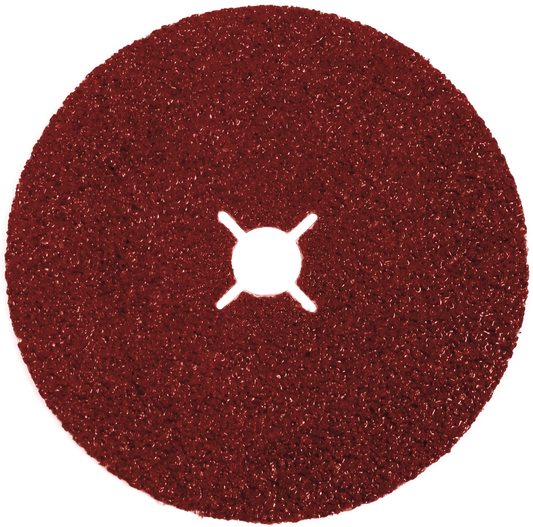 ABFD178080A FIBRE DISCS 178mm x 80 grit AL/OX