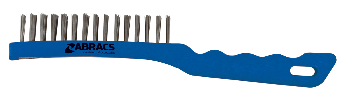 ABPHBS 4 ROW PLASTIC HANDLED BRUSH S/S