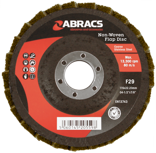 ABPOBROWN POLIRICO DISC 115mm BROWN (COARSE)