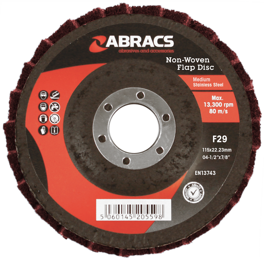 ABPOMAROON POLIRICO DISC 115mm MAROON (MEDIUM)