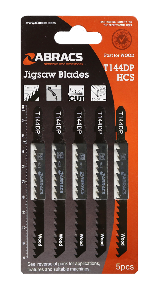 ABT144DP JIGSAW BLADE WOOD T144DP (5pcs)