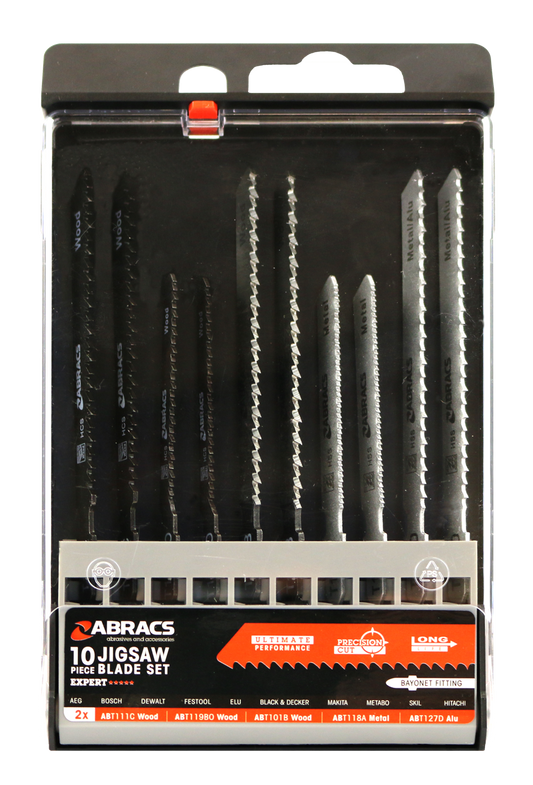 ABTMIX10 JIGSAW BLADE MIXED 10pc