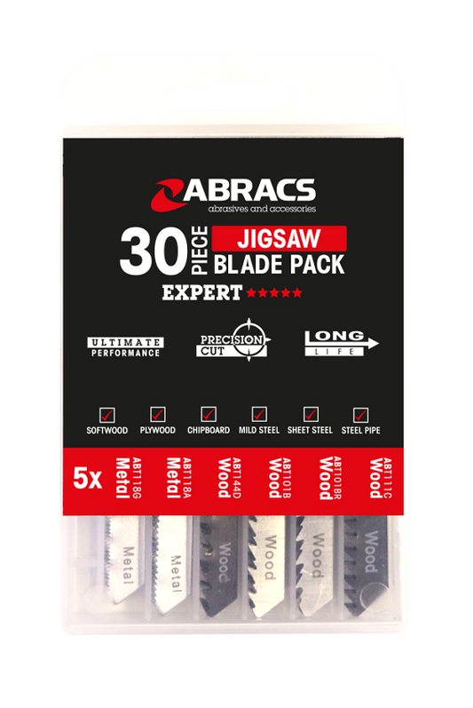 ABTMIX30 JIGSAW MIXED BLADE 30pc