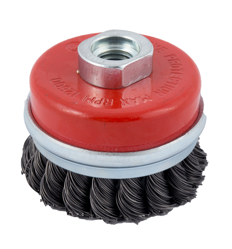ABWB07014T 70mm x M14 T/KNOT WIREBRUSH