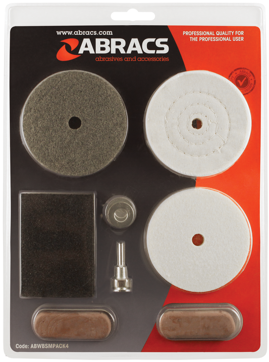 ABWBSMPACK4 7pc BUFFING/POLISHING KIT