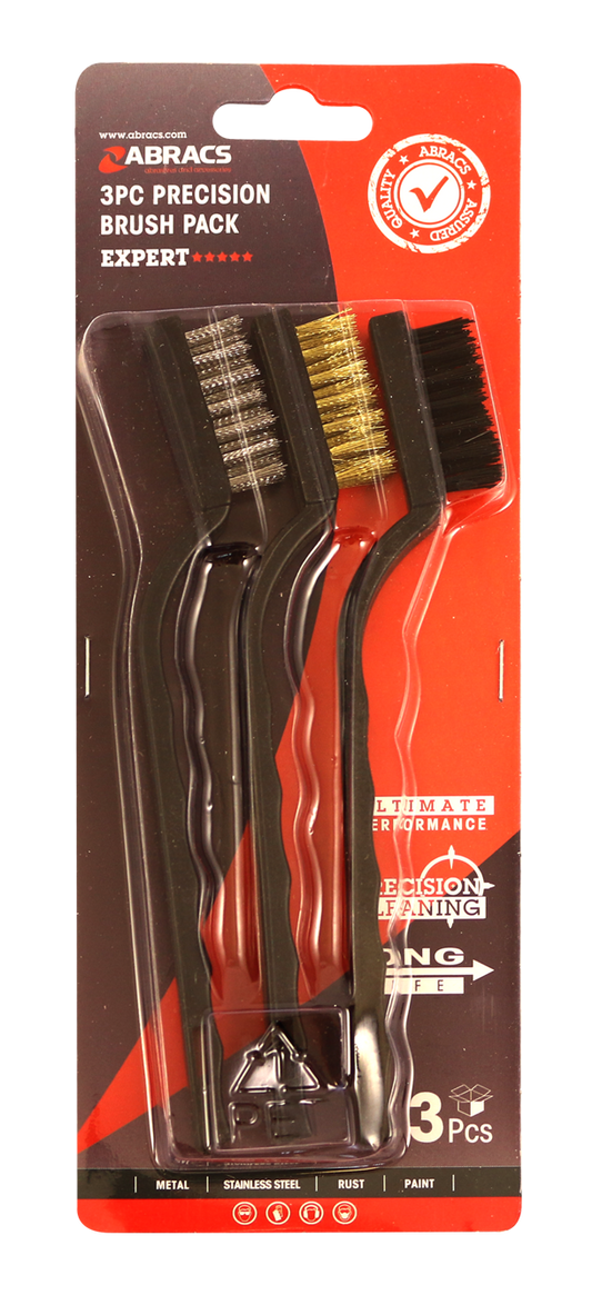 ABWBSMPACK7 3pc SPARK PLUG BRUSH SET