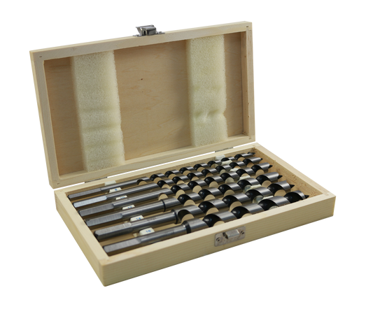 AWDBSET6 AUGER WOOD DRILL BIT 6pc SET