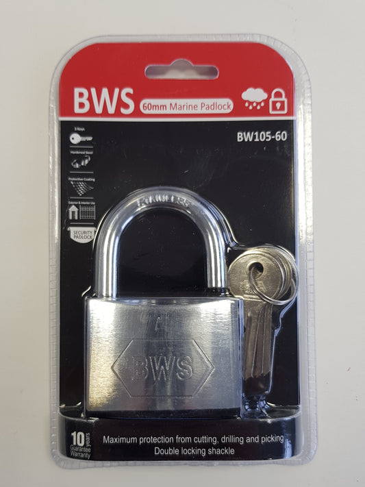 BWH MARINE PADLOCK 60MM