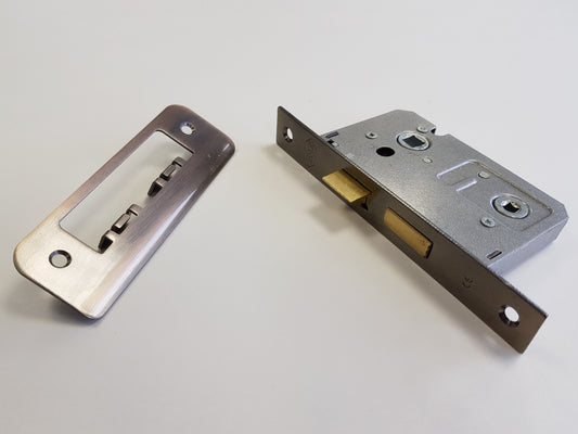 BWH 63mm BRONZE 2 LEVER BATHROOM LOCK