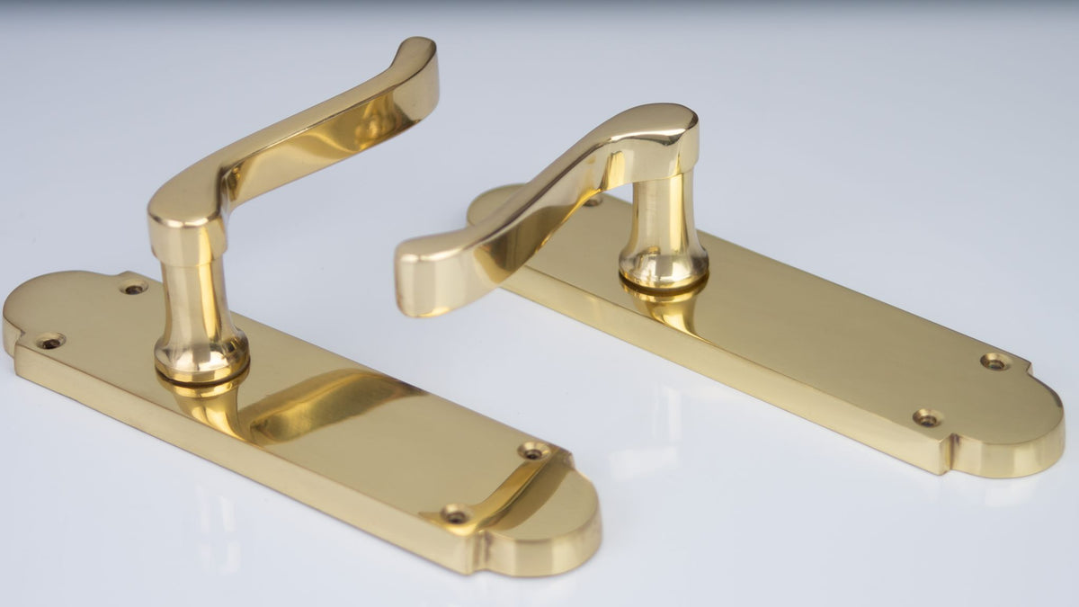 SONNATO NOVA BRASS LEVER ON LATCH HANDLES