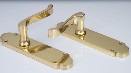 SONNATO NOVA BRASS LEVER ON LATCH HANDLES