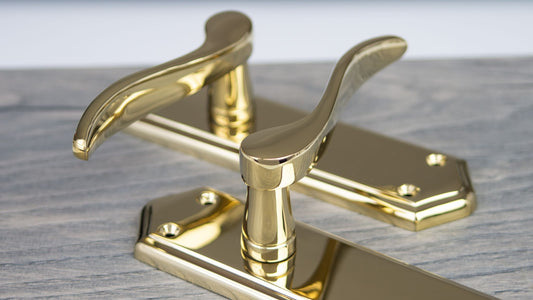 SONNATO TORINO BRASS LEVER ON LATCH HANDLES